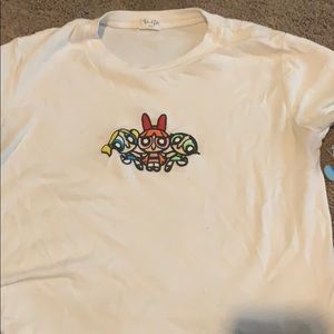power puff girl crop top